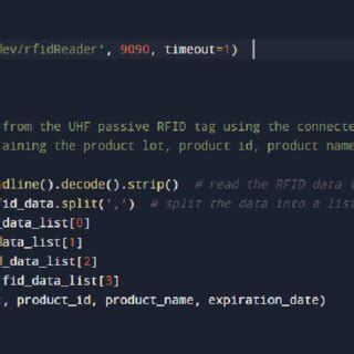 rfid reader python|rfid codes python.